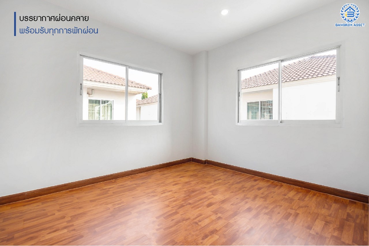 บ้านมือสองตกแต่งใหม่ ม.ศุภาลัยวิลล์ วงแหวน-รัตนาธิเบศร์ เนื้อที่ 51.1 ตร.ว. ฟังก์ชันจัดเต็ม 4 ห้องนอน 2 ห้องน้ำ 2 ที่จอดรถ Master Bedroom พร้อม Walk- in Closet ตอบโจทย์ทุกการเข้าอยู่ บนทำเลเดินทางสะดวก ใกล้ ถ.กาญจนาภิเษก เซ็นทรัลเวสต์เกต และรถไฟฟ้า "สถานีคลองบางไผ่